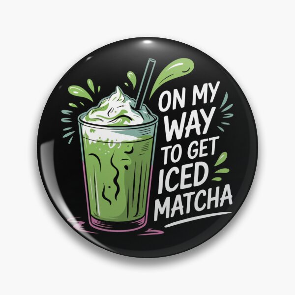 Item preview, On my way to get Iced Matcha designed and sold by MadCatPrints.