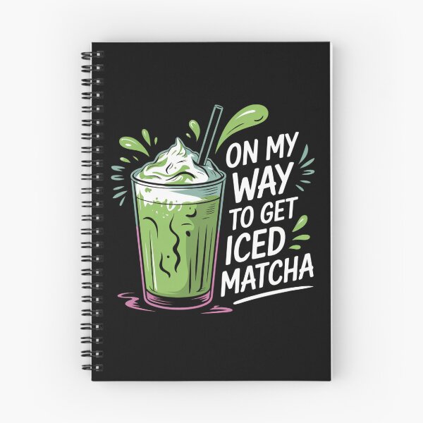 Item preview, On my way to get Iced Matcha designed and sold by MadCatPrints.