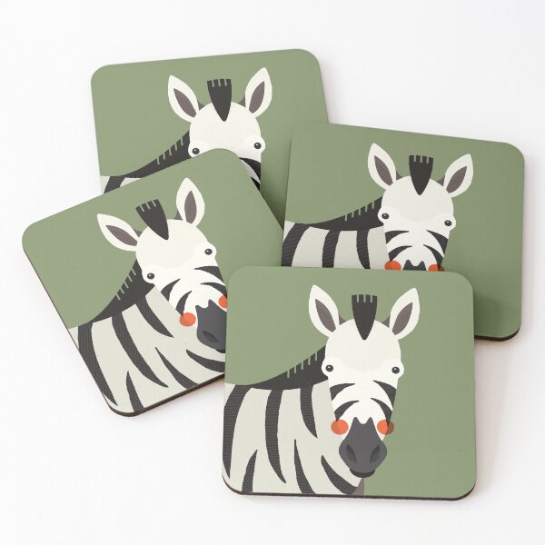 Artikelvorschau, Zebra, Tierportrait entworfen und verkauft von printedsparrow.