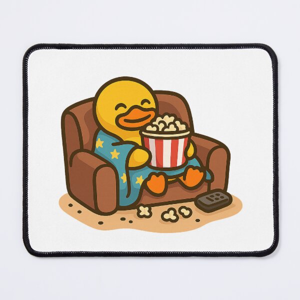 Item preview, Duck chilling on the couch – DuckVibes Collection designed and sold by Patolabs.