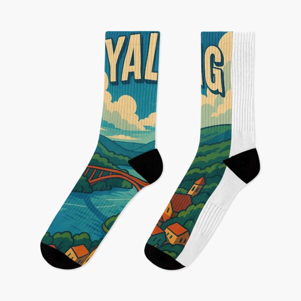 Item preview, Greetings from Wyalusing – Wisconsin River Town and Valley Bridge designed and sold by Aryabek.