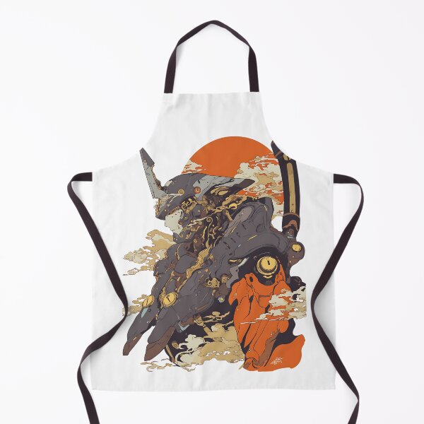 Item preview, Japanese Mecha Oni Art: Yokai Samurai Mech designed and sold by bapupa.