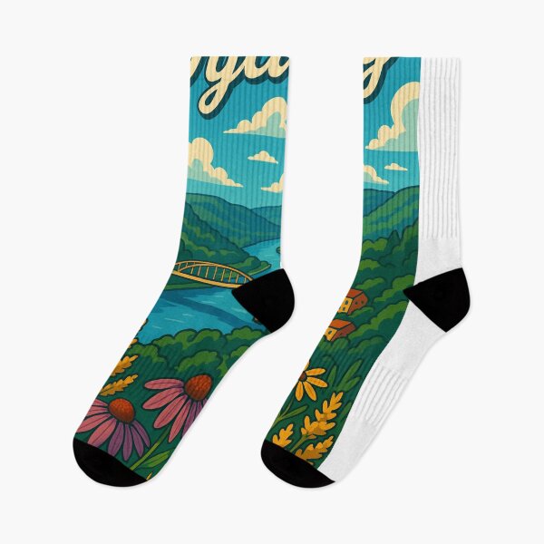 Item preview, Wyalusing Wildflowers and River View – Driftless Region Wisconsin designed and sold by Aryabek.