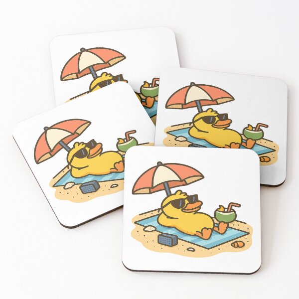 Item preview, Duck Sunbathing – DuckVibes designed and sold by Patolabs.