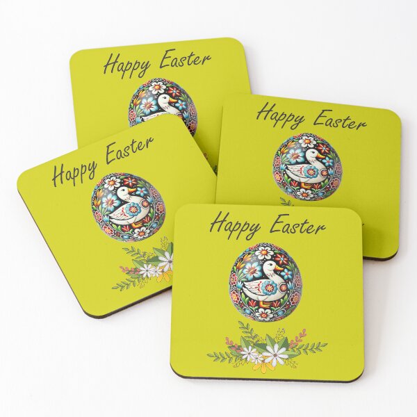 Item preview, Easter Egg with Duck – Spring Greeting Card - Happy Easter designed and sold by Qwibbo.