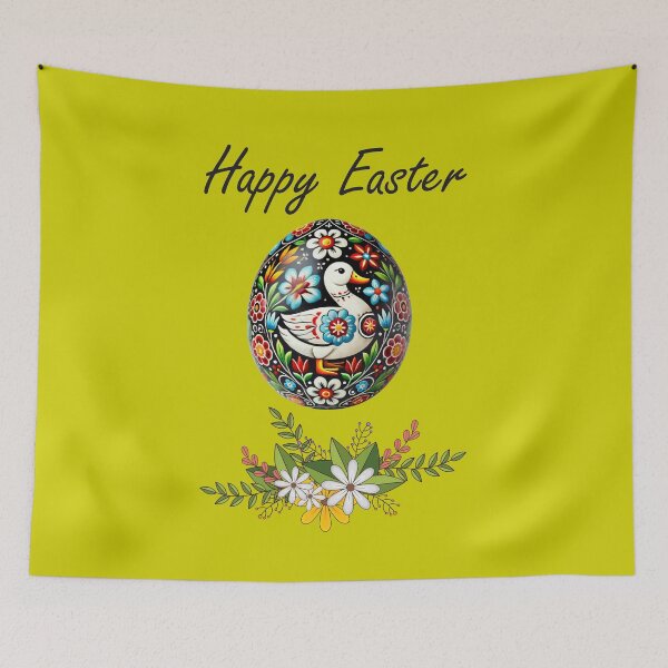 Item preview, Easter Egg with Duck – Spring Greeting Card - Happy Easter designed and sold by Qwibbo.
