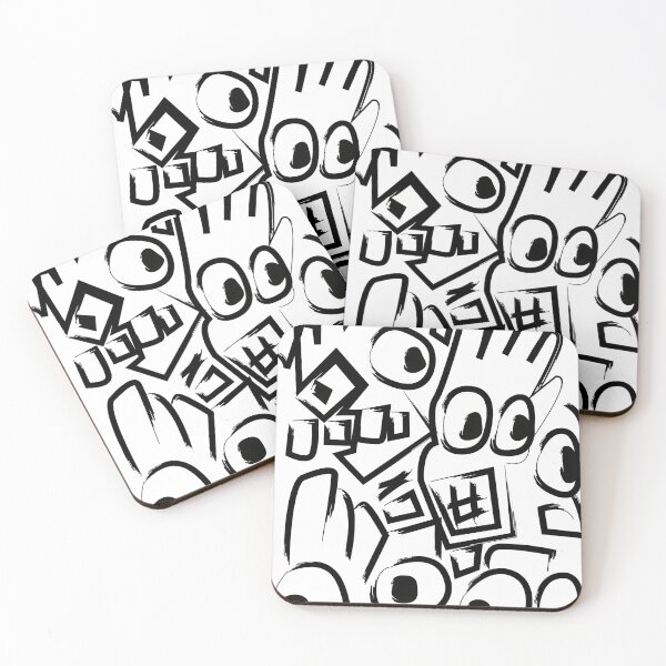 Item preview, Fragmented Faces – Brut Art designed and sold by pinovolpino.