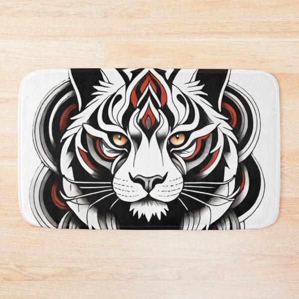 Item preview, cat, lynx, wild cat, predator, abstraction designed and sold by DonnaBlankaArt.