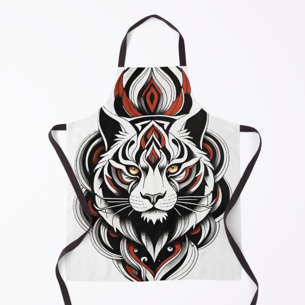 Item preview, cat, lynx, wild cat, predator, abstraction designed and sold by DonnaBlankaArt.