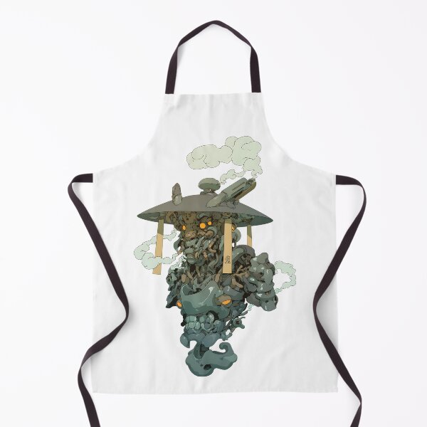 Item preview, Japanese Mecha Oni Art: Futuristic Demonic Robot designed and sold by bapupa.