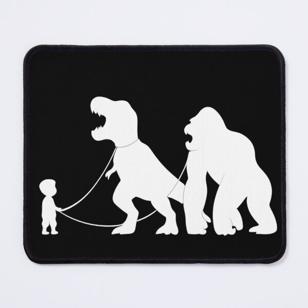 Item preview, I Walk T-Rex and Kong Funny Fantasy Power Kid Boys designed and sold by OleOleStore.