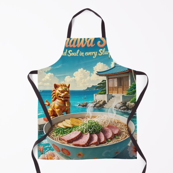 Item preview, Okinawa Soba Ramen Poster – Island-Inspired Noodle Delight designed and sold by Ceemko's Vintage Corner.