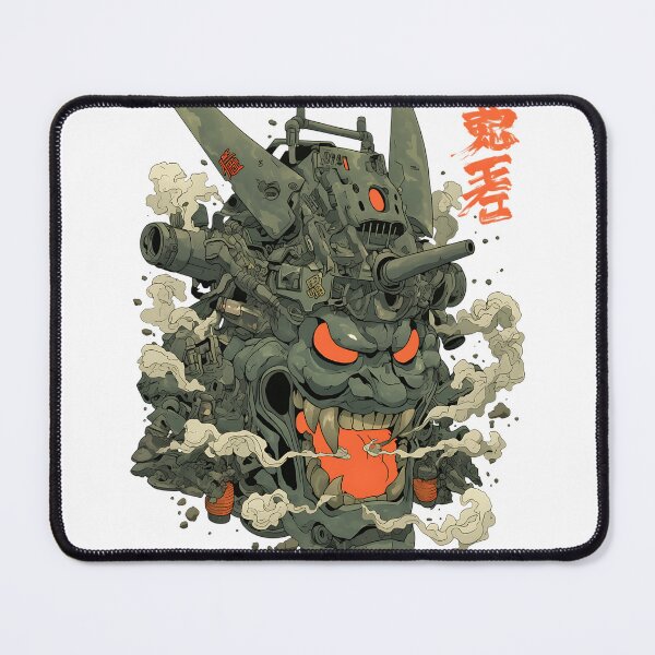 Item preview, Japanese Mecha Oni Art: Cyborg Oni Warrior designed and sold by bapupa.