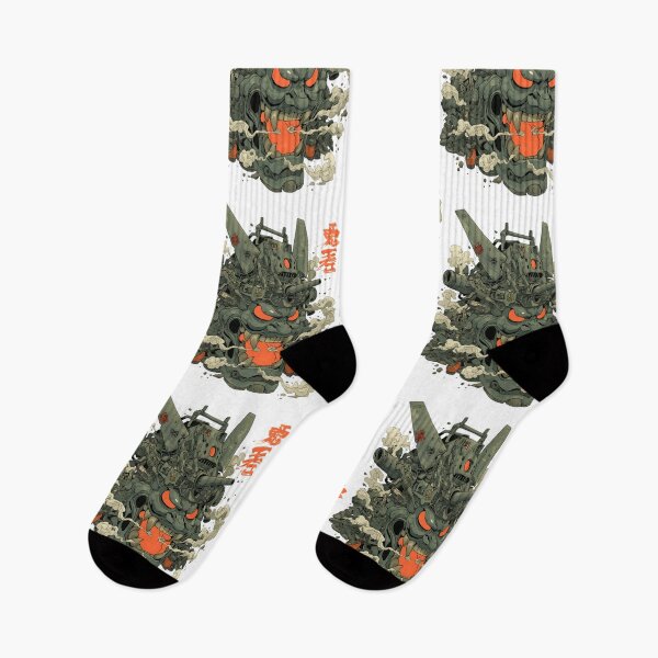 Item preview, Japanese Mecha Oni Art: Cyborg Oni Warrior designed and sold by bapupa.