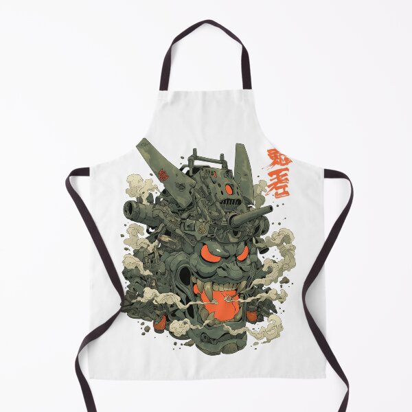 Item preview, Japanese Mecha Oni Art: Cyborg Oni Warrior designed and sold by bapupa.