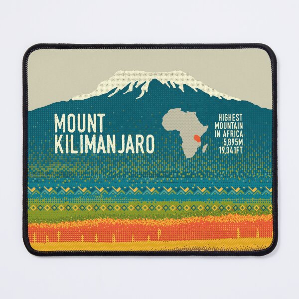 Item preview, Mount Kilimanjaro designed and sold by printedsparrow.