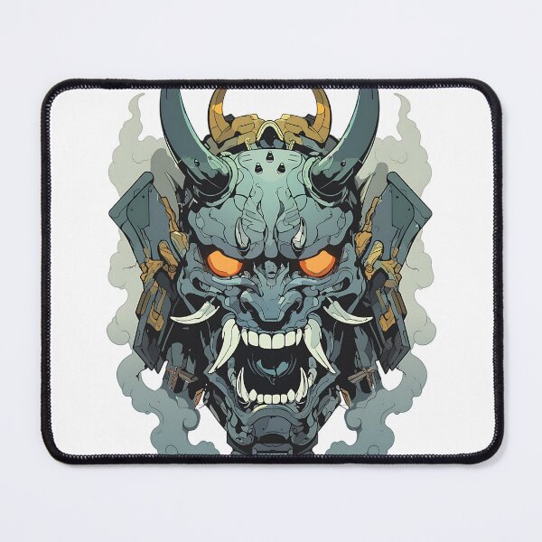 Item preview, Japanese Mecha Oni Art: Sci-Fi Oni Samurai designed and sold by bapupa.