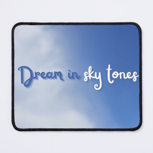 Item preview, Soft dreamy artwork with sky and inspirational message. Edited and enhanced with Canva for a polished look. designed and sold by TAnnao.