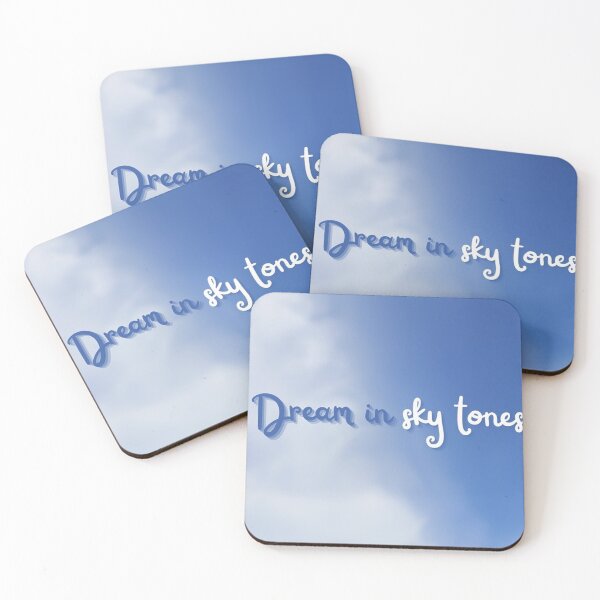 Item preview, Soft dreamy artwork with sky and inspirational message. Edited and enhanced with Canva for a polished look. designed and sold by TAnnao.