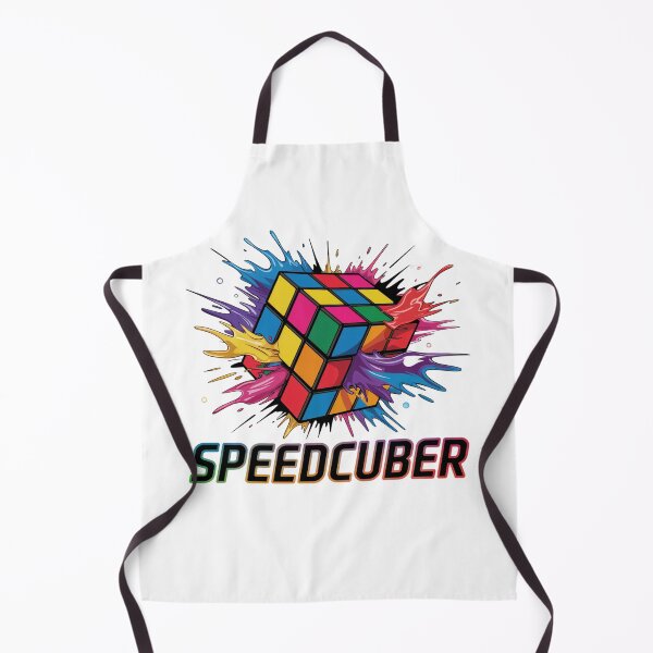 Item preview, Speedcuber, Colorful Rubiks Cube designed and sold by MadCatPrints.