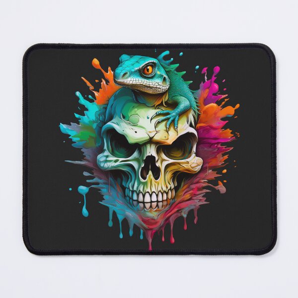 Item preview, Lizard and Skull designed and sold by rainsdesigns.