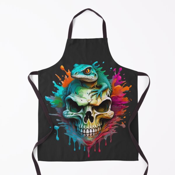 Item preview, Lizard and Skull designed and sold by rainsdesigns.