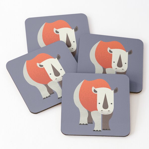 Item preview, Whimsy Rhinoceros designed and sold by printedsparrow.
