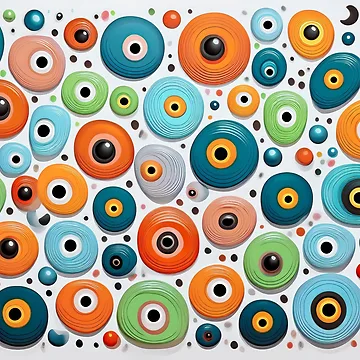 Artwork thumbnail, Greek eye - Raloel by Raloel Art