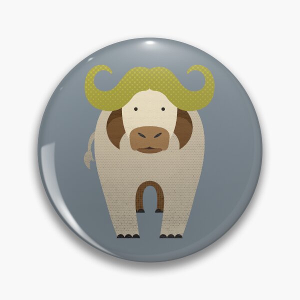 Item preview, Whimsy Cape Buffalo designed and sold by printedsparrow.