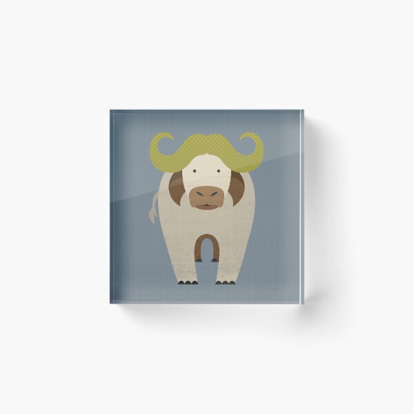 Item preview, Whimsy Cape Buffalo designed and sold by printedsparrow.