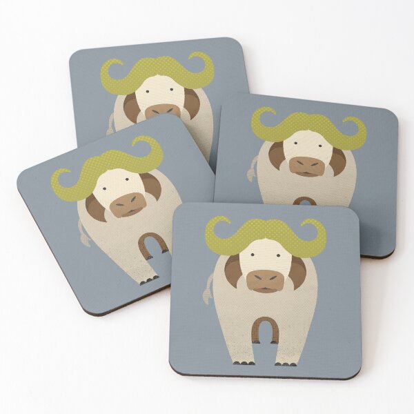 Item preview, Whimsy Cape Buffalo designed and sold by printedsparrow.