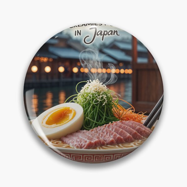 Item preview, Hakata Tonkotsu Ramen Poster – Fukuoka’s Creamy Noodle Icon designed and sold by Ceemko's Vintage Corner.