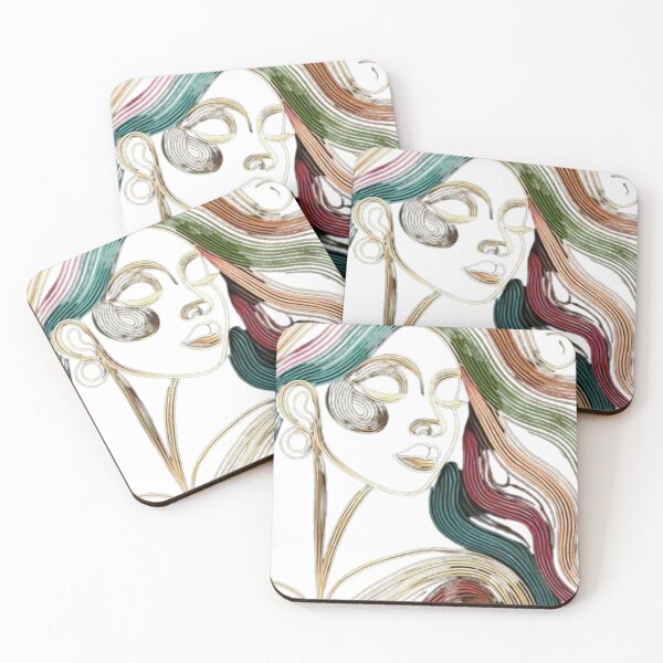 Item preview, Minimalist Female Portrait Line Art designed and sold by DESIGN DIMENSION .
