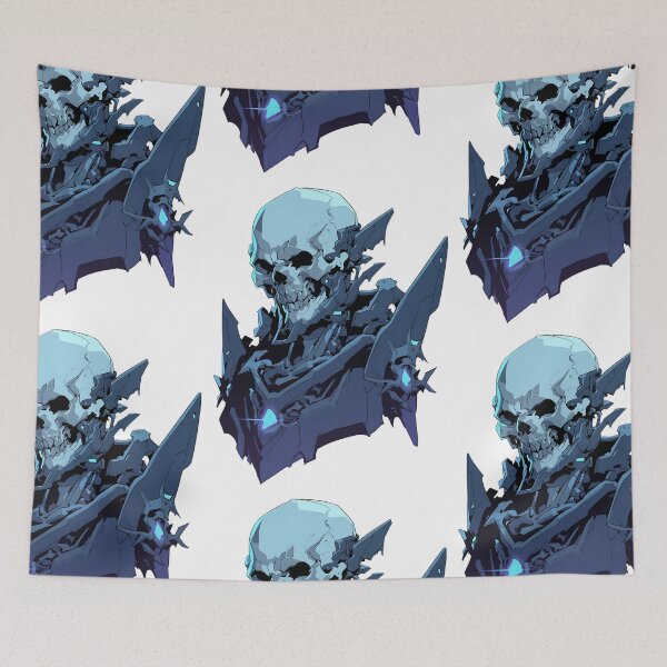 Item preview, Mecha Skull Design - Futuristic Robot Skull designed and sold by bapupa.