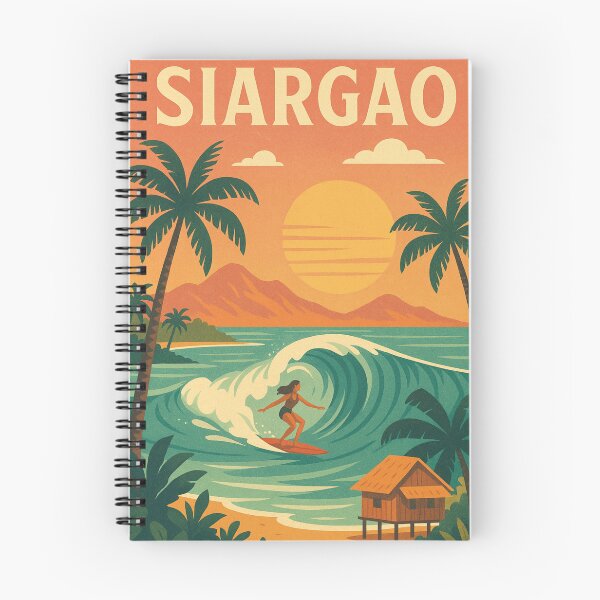 Item preview, Siargao Sunset Phillipines Surfing designed and sold by Aryabek.