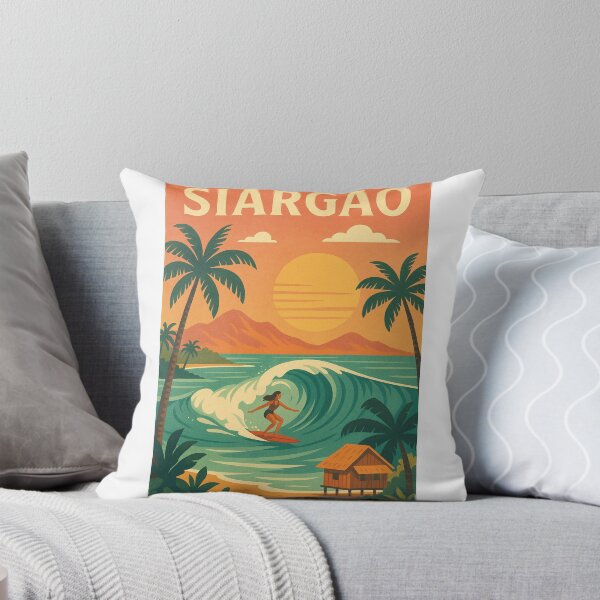 Item preview, Siargao Sunset Phillipines Surfing designed and sold by Aryabek.