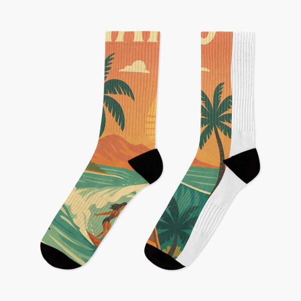 Item preview, Siargao Sunset Phillipines Surfing designed and sold by Aryabek.