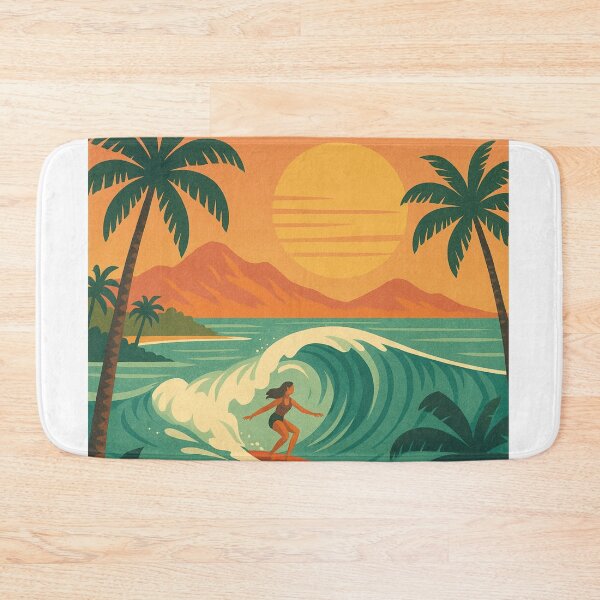 Item preview, Siargao Sunset Phillipines Surfing designed and sold by Aryabek.