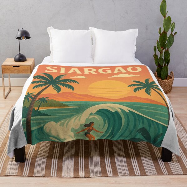Item preview, Siargao Sunset Phillipines Surfing designed and sold by Aryabek.