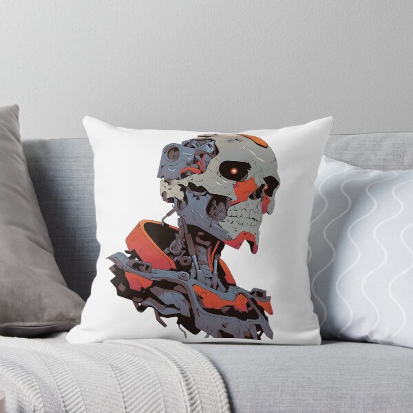 Item preview, Mecha Skull Design - Cyborg Skeleton Machine designed and sold by bapupa.