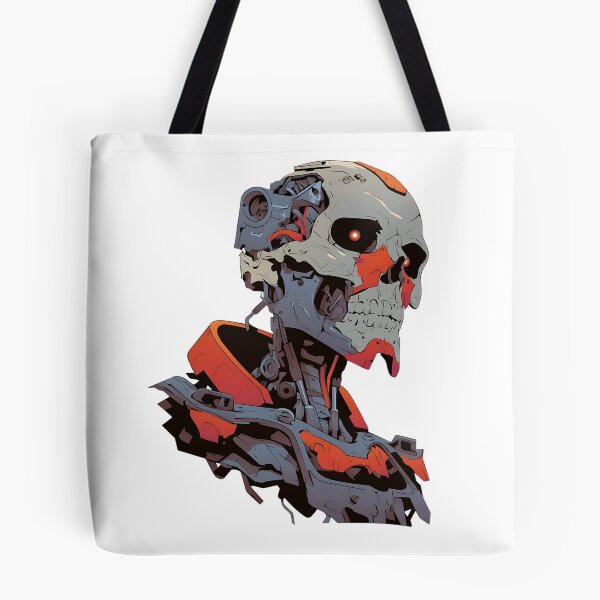 Item preview, Mecha Skull Design - Cyborg Skeleton Machine designed and sold by bapupa.