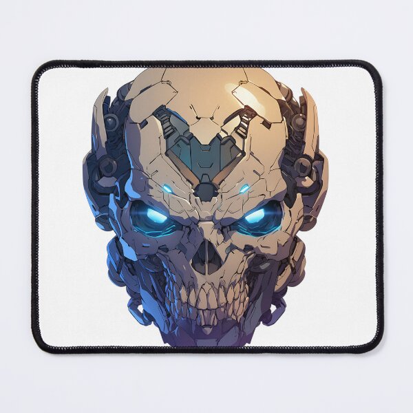 Item preview, Mecha Skull Design - Sci-Fi Robotic Skull designed and sold by bapupa.