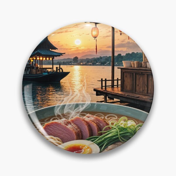 Item preview, Hakata Tonkotsu Vintage Ramen Poster – Fukuoka’s Creamy Noodle designed and sold by Ceemko's Vintage Corner.
