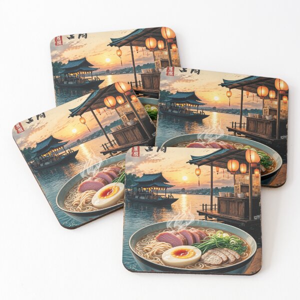 Item preview, Hakata Tonkotsu Vintage Ramen Poster – Fukuoka’s Creamy Noodle designed and sold by Ceemko's Vintage Corner.