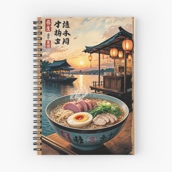 Item preview, Hakata Tonkotsu Vintage Ramen Poster – Fukuoka’s Creamy Noodle designed and sold by Ceemko's Vintage Corner.