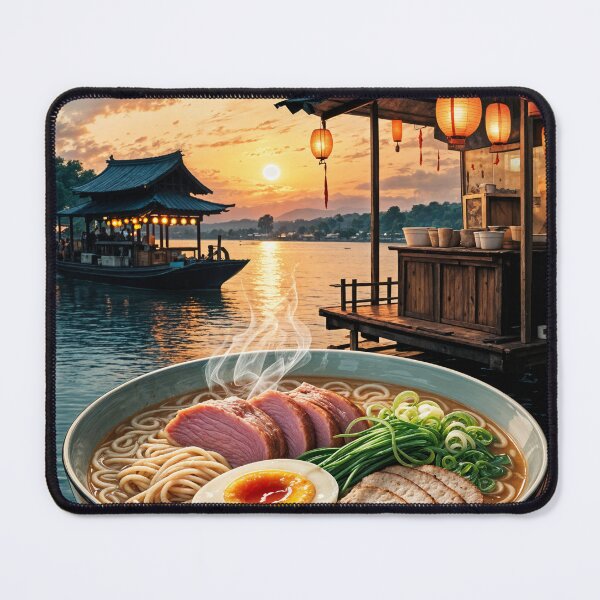 Item preview, Hakata Tonkotsu Vintage Ramen Poster – Fukuoka’s Creamy Noodle designed and sold by Ceemko's Vintage Corner.