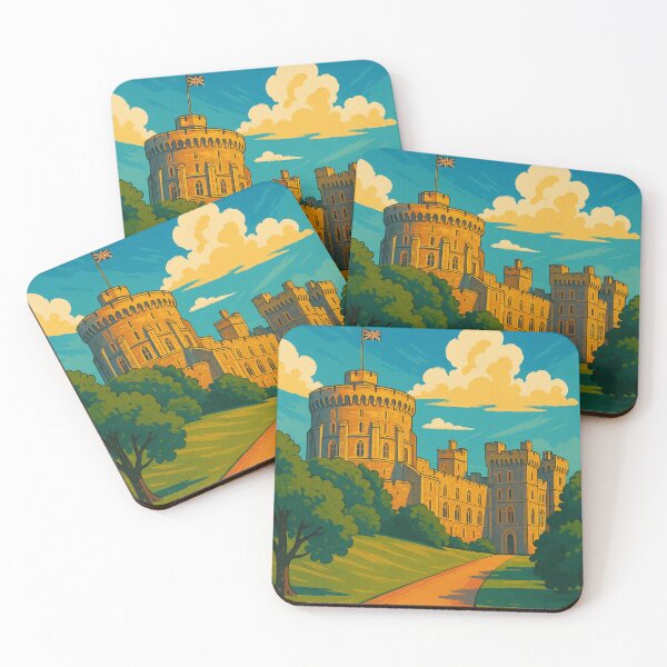 Item preview, Windsor Castle in the Sun Berkshire  designed and sold by Aryabek.