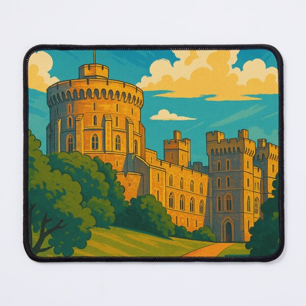 Item preview, Windsor Castle in the Sun Berkshire designed and sold by Aryabek.