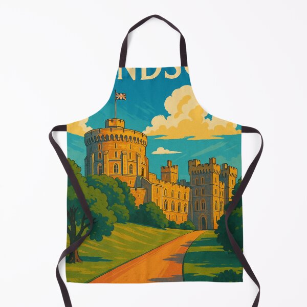 Item preview, Windsor Castle in the Sun Berkshire  designed and sold by Aryabek.