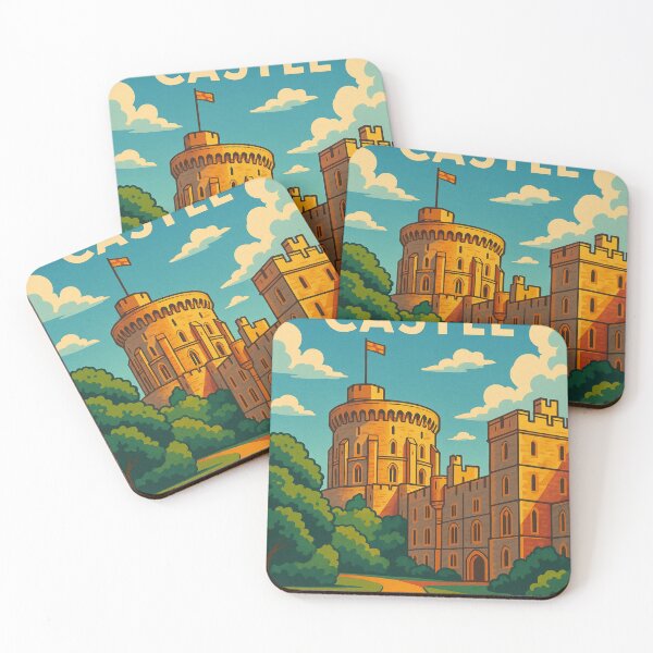 Item preview, Windsor Castle Tower View United Kingdom designed and sold by Aryabek.